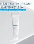 Blanc Doux Oligo Hyaluronic Acid Calming Cream 1.69 fl. oz. - VEGAN Certified - Greatly Moisturizing Cream for Sensitive, Dry Skin with Hyaluronic Acid Deep Hydrating, Soothing - Best Korean Skin Care