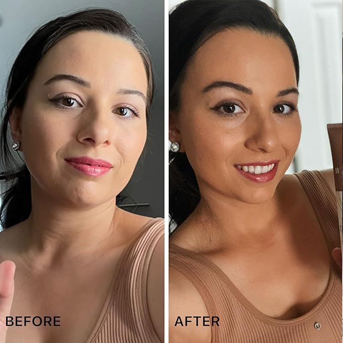 Face Tanner - USA Made with Natural & Organic Ingredients, Face Self Tanning Lotion, Non Toxic Self Tanner for Face, Gradual Tanning Lotion, Sunless Tanning Lotion for Fake Tan for Women & Men