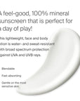 Supergoop! PLAY 100% Mineral Lotion - 1 fl oz - Broad Spectrum SPF 30 Sunscreen for Face & Body - Lightweight, Fast Absorbing + Water-Resistant - With Green Algae