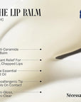 Nécessaire The Lip Balm | Hydrating Lip Balm for Women and Men, Clear, Mint, Multi-Ceramide, Treatment Balm | Instant Relief for Dry, Chapped Lips | Cooling Hypoallergenic Tip | Non-Sticky (0.5 fl oz)