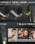 Ufree Hair Clippers for Men Professional, Cordless Barber Clippers and Trimmers Set, Hair Cutting Kit with Storage Stand, Electric Shaver, Gifts for Men