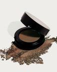 Soft Brow Define & Fill Powder Duo, Includes Dual ended Brush, Vegan and Cruelty Free (Brunette)