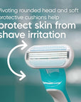 Gillette Venus Tropical Women's Disposable Razor, 3 Count
