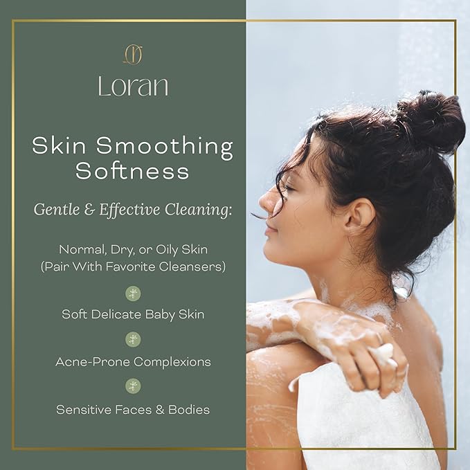 White Extra Large Washcloths Set of 6 Soft Body Cloths 13” x 13” 70% Viscose Derived from Bamboo, 30% Cotton Spa-Like Feel Silky for Skin Cleansing