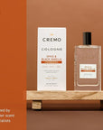 Cremo Cologne for Men - Spice & Black Vanilla Mens Cologne Spray - An Explosion of Vibrant Spices, Dark Woods and Black Vanilla, Fragrances For Men, 3.4 Fl Oz