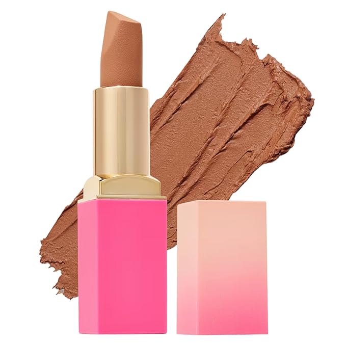 Juvia's Place The Nude Velvety Matte Lipstick Lady - Nude, Long-lasting, Rich-Color Lip Makeup, Creamy Lipstick with Matte Finish, Beauty & Lip Products