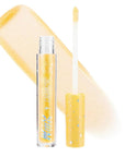 ColourPop Winx Club Ultra Glossy Lip Gloss - Hydrating, Sheer Orange Lip Gloss for Juicy, Fuller-Looking Lips - Formulated with Jojoba Oil to Moisturize & Nourish - Stella (0.11 oz)