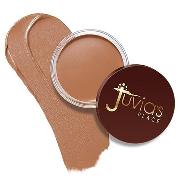 Juvia's Place Bronzed Cream Bronzer - Honey - Smooth Cream Bronzer Pot for Sun-Kissed Glow & Warmth, Buildable & Blendable Makeup Contour with Long-Lasting Matte Shimmer Finish, Highly Pigmented
