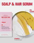 Revlon ColorSilk Tone + Gloss + Care Demi Permanent Hair Color, Dye Kit with Leave-In Scalp and Haircare Serum, 2x Shinier, 4x Stronger, 5RR Medium Red, 4.5 fl oz
