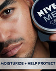 Nivea Men Creme - Multipurpose Cream for Men - Face, hand and Body Lotion - 5.3 oz. Tin (Pack of 12)