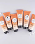 Dionis - Goat Milk Skincare Scented Hand Cream (1 oz) Set of 6, Moisturizing Lotion for Dry Skin, Good for Sensitive Skin, Cruelty-free and Paraben-free (Peach Delight)