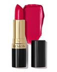 Revlon Super Lustrous Lipstick, Creamy Formula For Soft, Fuller-Looking Lips, Moisturized Feel, 028 Cherry Blossom, 0.15 oz