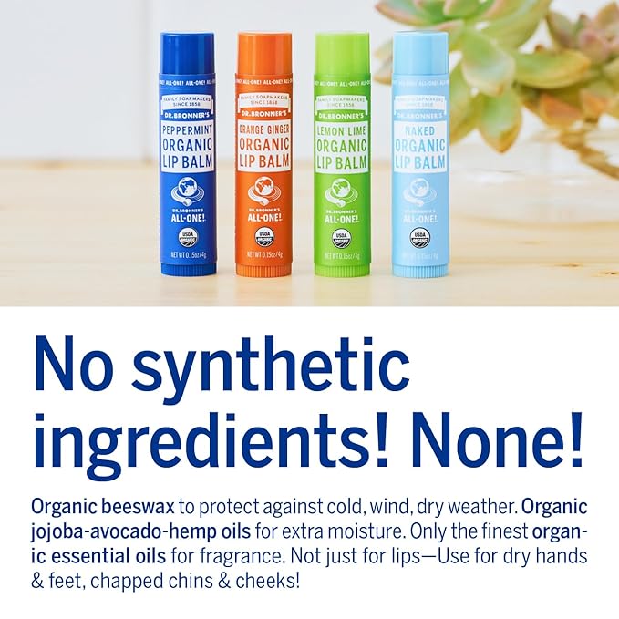 Dr. Bronners Lemon Lime Lip Balm, GR