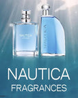 Nautica Blue For Men Edt Spray 3.4 Oz (Pack of 2)