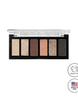 Milani Gilded Mini Eyeshadow Palette with 6 Matte & Shimmer Hues - Call Me Old-Fashioned