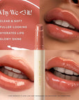 Nature Republic HONEY MELTING LIP (06 COCO) SOFT LIP STICK, Hydrating Gloss, Moisturizing balms, Sheer tint, Shine & Glowy Finish, korean make up