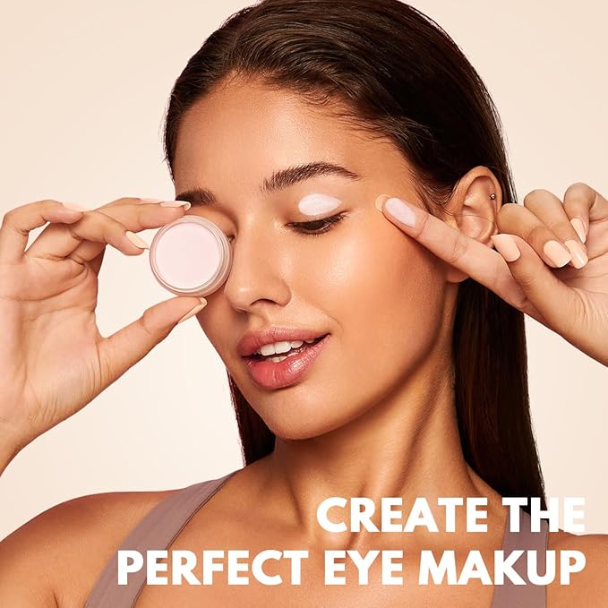 imakeupnow Eyeshadow Primer Base Long-Lasting Cream Eye Makeup Primer Matte, Waterproof Eye Base for Vibrant, Eyeshadow Concealer For All Skin Type, 0.35oz/count