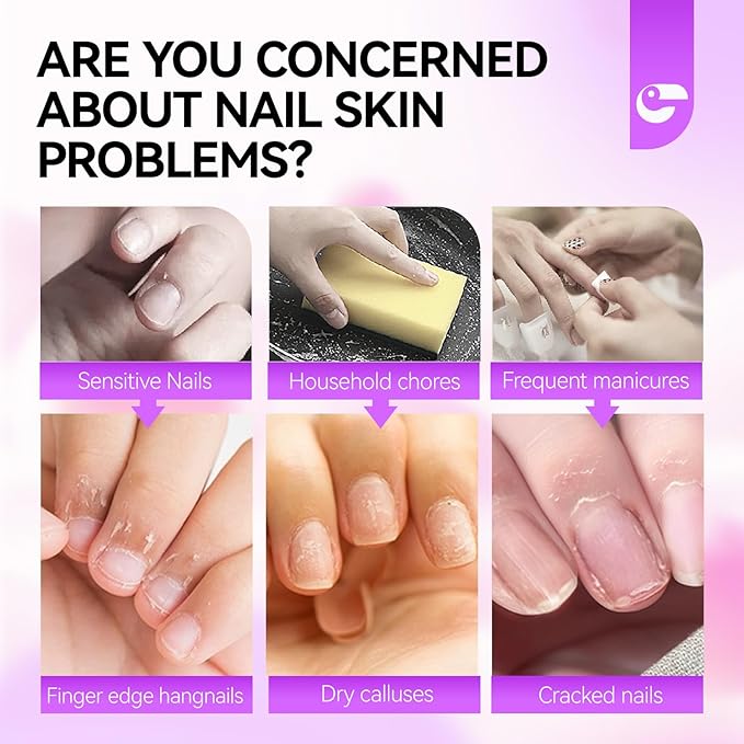 gelike ec Organic Nail Cuticle Remover for Salon: Vanilla 3 In 1 Natural Cuticle Softener Exfoliator Moisturizer for Professional Manicure