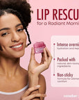 Mango, Vanilla & Watermelon Duo Lip Mask & Scrub - Dermatologist Tested, Anti-Aging, Korean Skin Care, Deep Hydration - Smooth, Soft & Plump Lips - Clean Beauty, Vegan, Non-GMO - 1 Pack