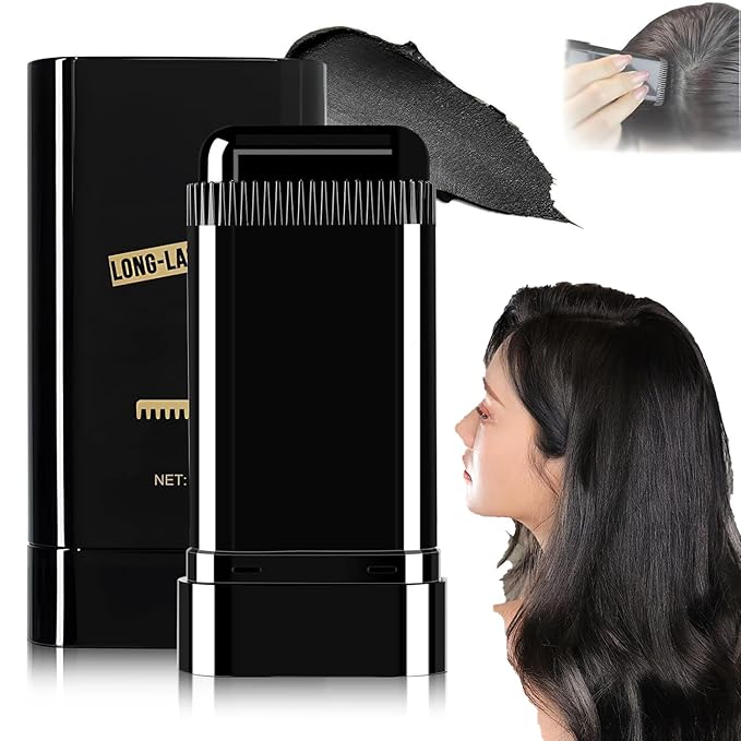 Safe and Convenient Comb Hair Dye, Waterproof and Sweat-Proof Hair Dye Comb (black)