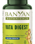Banyan Botanicals Vata Digest – Organic Digestion Supplement – Warming & Balancing Digestion Aid to Support Comfortable Digestion* – 90 Tablets – Non GMO Sustainably Sourced Vegan