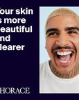 HORACE Healthy Glow Fluid for Men – Tinted Fluid Cream – Universal Shade for All Skin Types – 97% Organic & Natural Ingredients – No Parabens, Silicones, or Mineral Oils – 30 ml