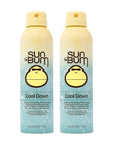 Sun Bum Cool Down Hydrating After Sun, 6 oz - After Sun Spray (2 Pack)