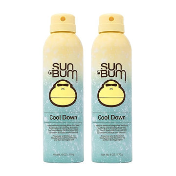 Sun Bum Cool Down Hydrating After Sun, 6 oz - After Sun Spray (2 Pack)