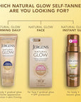 Jergens Natural Glow +Firming Self Tanner Body Lotion, Fair to Medium Skin Tone, Sunless Tanning Moisturizer with Collagen and Elastin. Helps to Visibly Reduce Cellulite, 7.5 Fl Oz (Pack of 2)