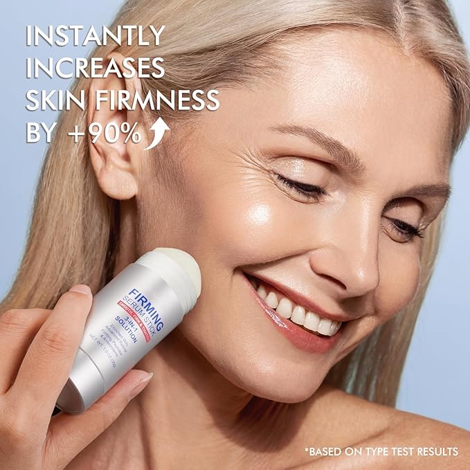 Advanced-Retinol Firming Serum Stick, 3-in-1 Firming Serum Stick for Women, Smooth,Tighten and Firm Face,Neck & Jawline, Reduces Wrinkles, Hydrates & Nourishes Skin (1.0 OZ)
