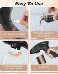 Spray Tan Machine, Spray Tan Gun, Even Spraying, Portable and Cordless Spray Tan Gun, Long Battery Time, One-touch Operation, At Home Spray Tan Machine/For Swimming Tanner Travel Beach Salon DIY Tan