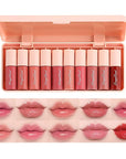 10 Colors Lip Tint Stain Mini Liquid Lipstick