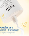 belif Milky Niacinamide Sunscreen SPF 40 – Lightweight & Invisible Sun Serum for Face with 7 Types of Hyaluronic Acid | No White Cast, Non-Comedogenic, Hydrating, Makeup-Gripping Primer (1.69 fl.oz)