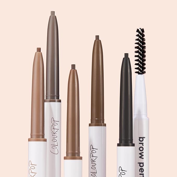 ColourPop Defining Eyebrow Pencil - Precision Brow Pencil Tip for Natural Hair-Like Strokes - Long-Lasting Buildable Color with Attached Spoolie & No Sharpening Needed - Blonde (0.003 oz)