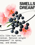 Pacifica Dream Milk Magnesium Spray for Sleep & Relaxation - Natural Magnesium Body Mist Infused with Lavender, Chamomile & Essential Oils, Vegan & Cruelty-Free, Clean Beauty, 4 fl oz
