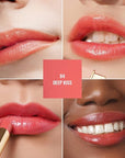 Oulac Moisturizing Shine Lipstick For Women Christmas Set 2PCS, 2 in 1 Tinted Lip Balm for Winter, Hydrated Juicy and Glossy Lip Color for Dry, Cracked and Chapped Lips, Vegan [04+12]