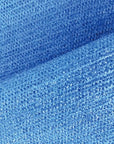 Terra Distribution Exfoliating Washcloth [Designed in Japan] - Rough Textured Extra Long (47.24 inch) Towel for Scrubbing and Dead Skin Removal, Loofah Alternative (2pcs Set(Blue))