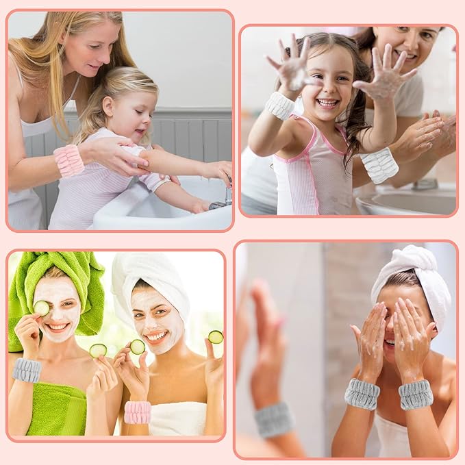 Women's wrist towels for washing