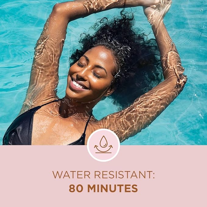 Coppertone Glow with Shimmer Sunscreen Spray SPF 50, Water Resistant Spray Sunscreen, Broad Spectrum SPF 50 Sunscreen Spray, 5 Oz Spray