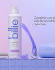 Billie SkyFoam Shave Gel - Lavender Milk Scent - Water-activated Foam - Made With Aloe & Cucumber - For A Close, Smooth Shave - 6.7 fl oz, 3-pack