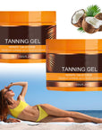 Luxury Intensive Tanning Gel, Natural Tanning Accelerator Cream Gel, For Sunbeds & Outdoor Sun(2PCS)