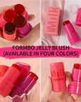 Cooling Water Jelly Tint Blush Makeup Blush Stick 0.18 Oz