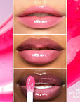 COVERGIRL Clean Fresh Yummy Gloss - My Strawbooty + Eye Enhancer, Intense Black, 3D Mascara