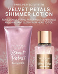 Victoria's Secret Velvet Petals Shimmer Body Mist for Women, Perfume with Notes of Blooms and Almond Glaze, Women's Spray, 250 ml / 8.4 oz