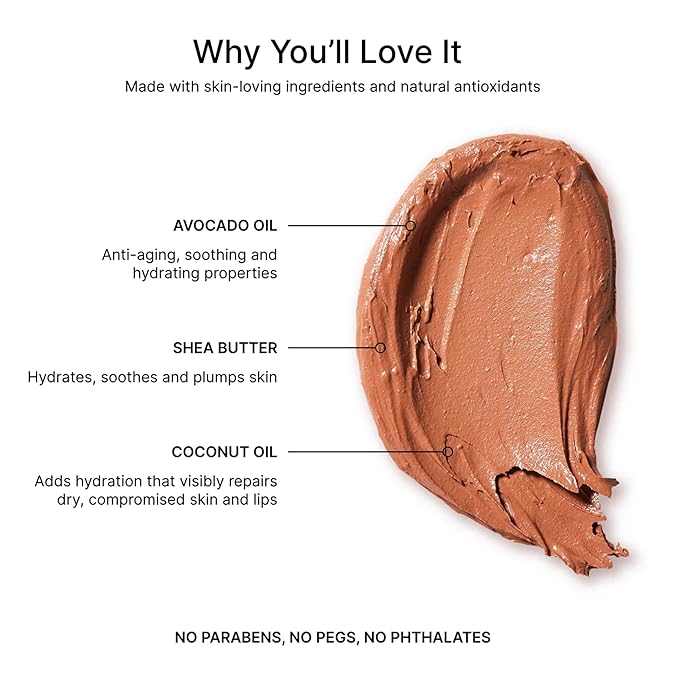 Jillian Dempsey Cheek Tint: Natural Cream Blush, Easy to Blend Makeup with Nourishing, Lasting Color I Sunny