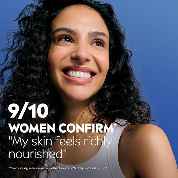 NIVEA Cocoa Butter Body Lotion for Dry Skin with Hyaluronic Acid, Cocoa Butter and Deep Nourishing Serum, 72-Hour Body Moisturizer, 33.8 Fl Oz Value Size Pump Bottle