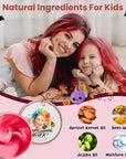 Temporary Red Hair Color Wax for Kids, Washable Colored Hair Styling Mud, Women Men Style Dye for Girls Boys Teens, Instant Hair Coloring Gel Cream for DIY Cosplay Halloween Children's Day