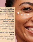 Instant firm eye cream: temporary