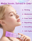 Retinol Neck Firming Cream – Neck Cream for Firming and Tightening, Skin Tightening Cream for Face, Tighten and Lift Neck Cream with Collagen & Hyaluronic Acid, Anti-Aging Moisturizer - 1.76 fl.oz