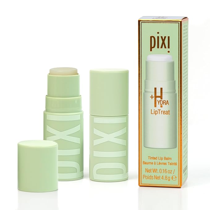 Pixi Beauty +Hydra LipTreat |Tinted Hydrating Lip Balms| In Shade Clear | 0.16 oz / 4.8 g